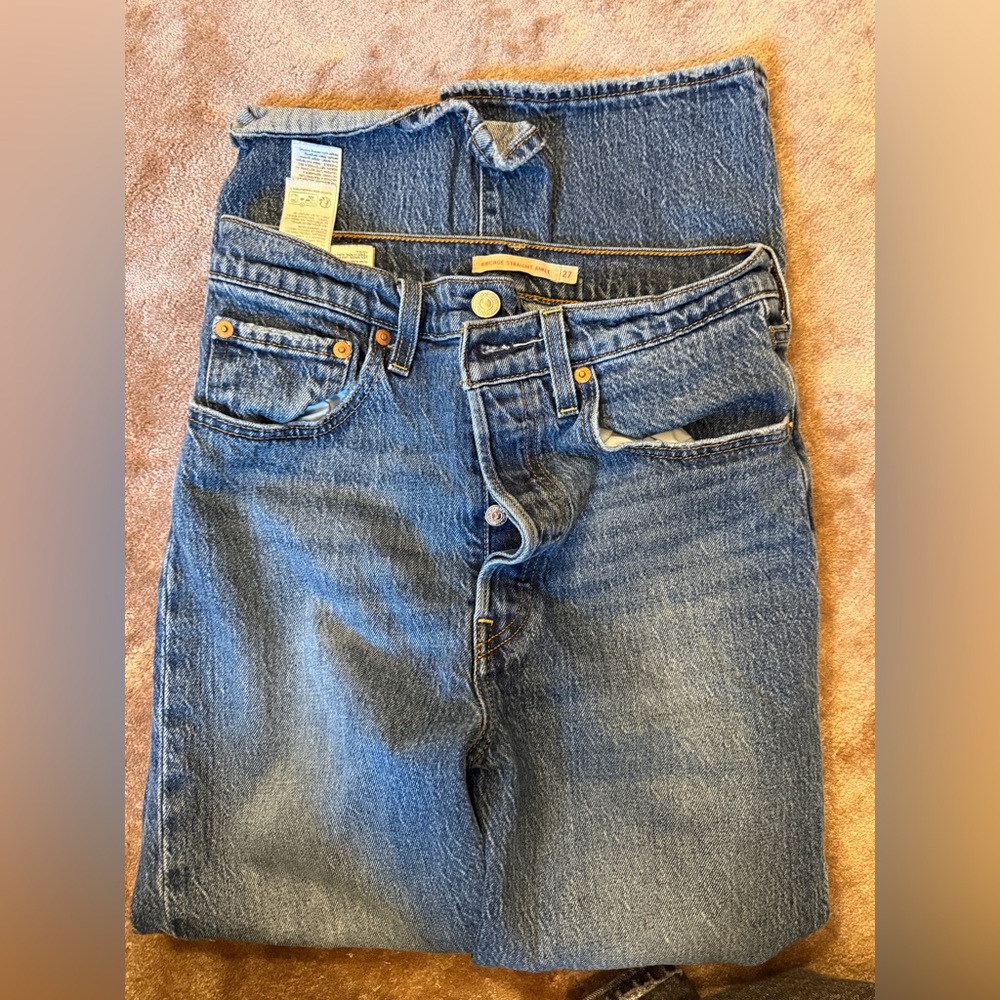 Levi's High Rise Women's Blue Denim Jeans